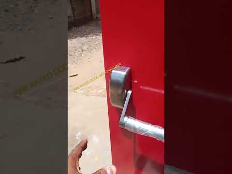 🔥 Fire rated emergency exit door with panic bar