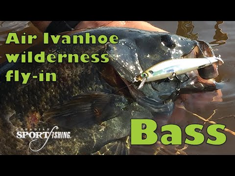 Air Ivanhoe Wilderness Bass Fishing.