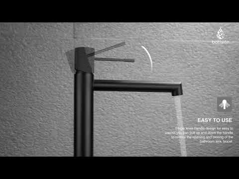 Tvättställsblandare Bathlife Vidd Hög