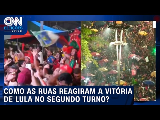 Veja a reação à vitória de Lula no segundo turno das eleições | CNN ELEIÇÕES