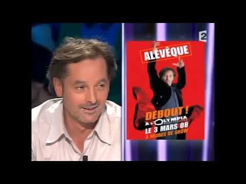Christophe Alévêque s'attaque aux politiques - On n’est pas couché 16 février 2008 #onpc