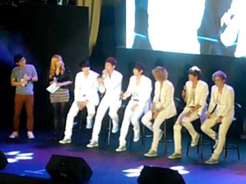 120112 ZE:A Kevin in Manila - Sings Baby (Justin Bieber)