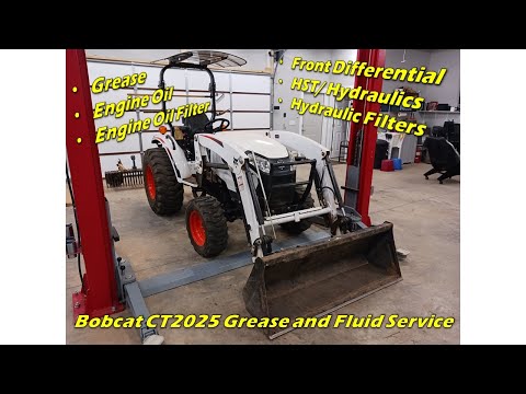 Bobcat CT 2025 Maintenance: Grease & Fluid Service Explained