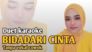 Download lagu Bidadari cinta | Karaoke duet tanpa vokal cowok mp3