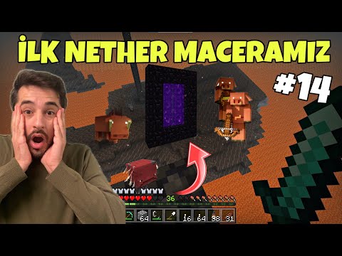 OUR NETHER ADVENTURE WITH ZERO KNOWLEDGE, WE STORMED A CASTLE! - MINECRAFT SURVIVAL