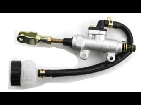 How to Repair a Motorcycle's Rear Brake Pump