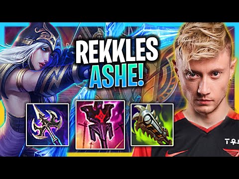 REKKLES IS A GOD WITH ASHE! | T1 Rekkles Plays Ashe Support vs Rakan!