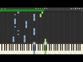 БИ-2 - Последний Герой Piano (Synthesia) 