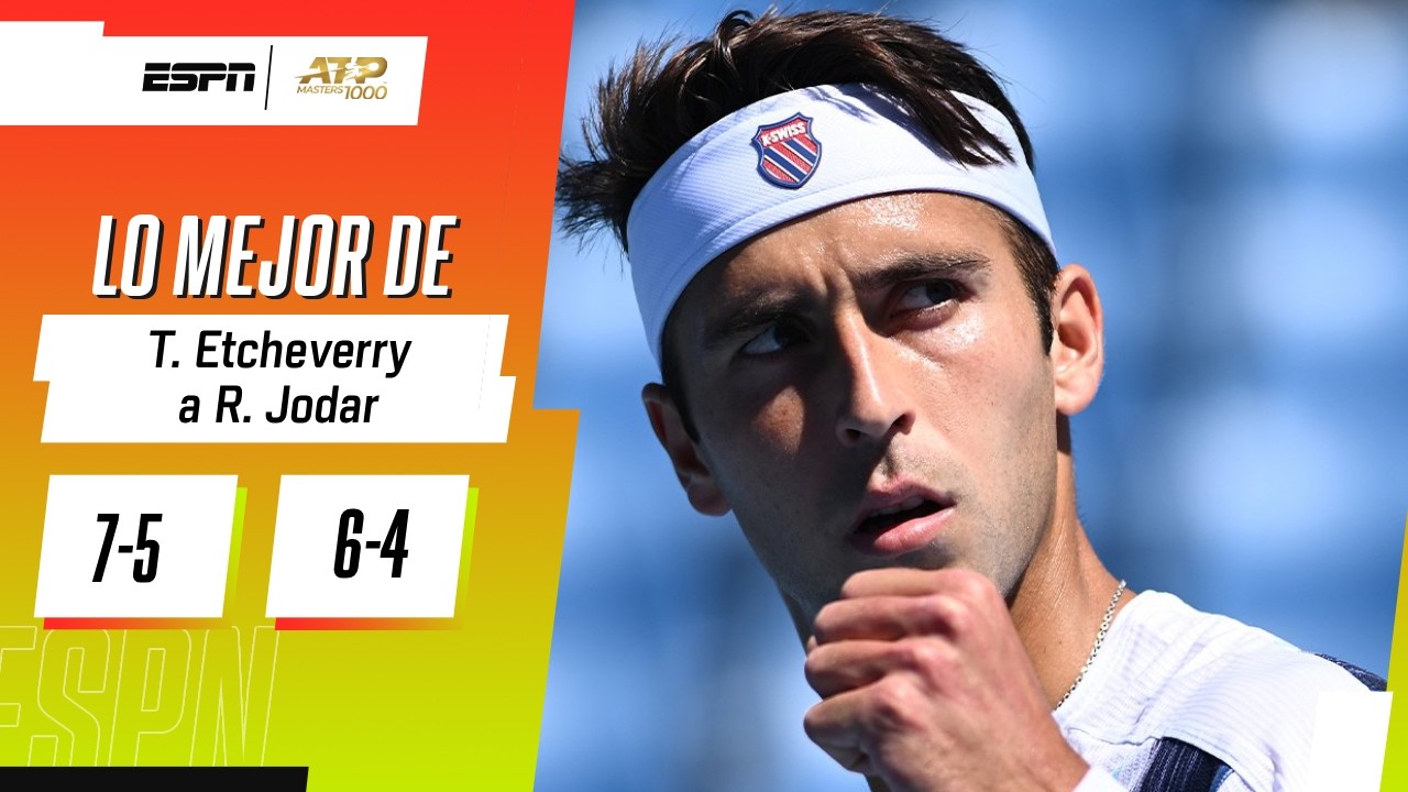 TOMY ETCHEVERRY LUCHÓ CON BUEN JUEGO Y AVANZÓ A LA PRÓXIMA RONDA EN MIAMI | RESUMEN