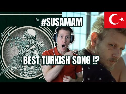 Turkish Rap Reaction | #SUSAMAM  Şanışer ft. various Turkish Artists 😲