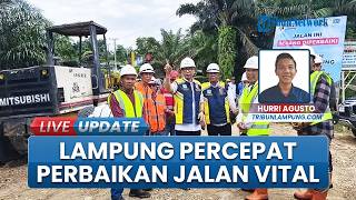 Puluhan Tahun Rusak, Jalan Kasui-Air Ringkih Way Kanan Mulai Diperbaiki Pemprov Lampung