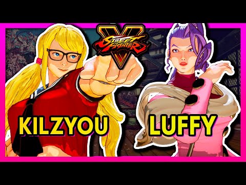 SFV 🥊 Kilzyou (R.MIKA) VS Luffy (ROSE) 🥊 SF5 🥊 Street Fighter 5