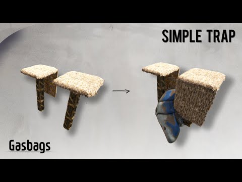 Gasbags Trap (How to tame a Gasbags) Ark Survival Evolved