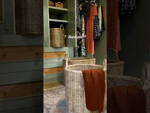 Closet Organization Essentials 🧺