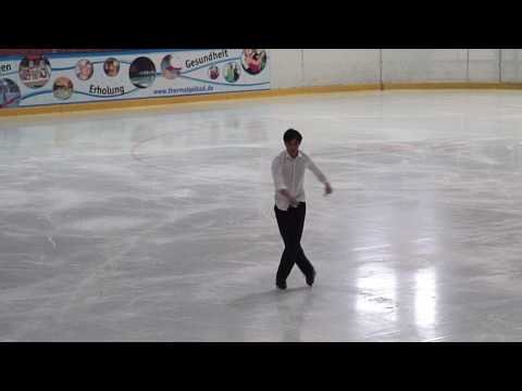 Theodore Phillips Eiskunstlaufen Niedersachsen Landesmeisterschaft Salzgitter 2017