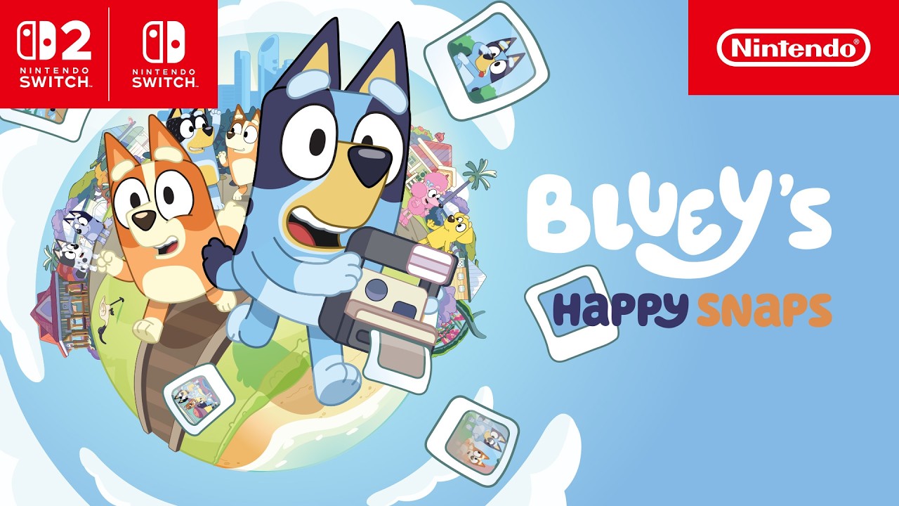 Bluey's Happy Snaps Nintendo Switch 2