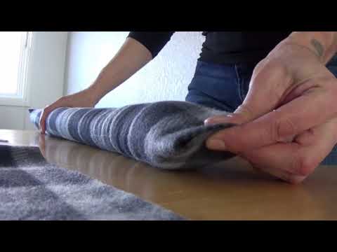 NO SEW _  Fleece DOOR DRAFT stopper SOCK _ Heat and Bond Tutorial