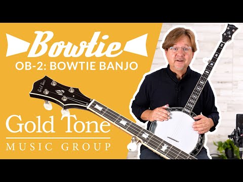 Gold Tone Mastertone™ OB-2 Bowtie 5-String Bluegrass Banjo Vintage Sunburst w/ Case image 14