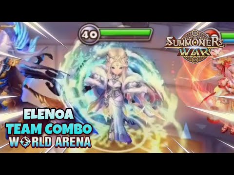 Elenoa Team Combo in World Arena Ep. 3 - Summoners War