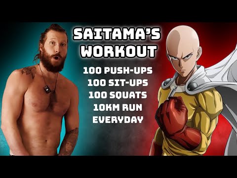 I Tried ONE PUNCH MAN’S INSANE Workout!! Will I Survive?
