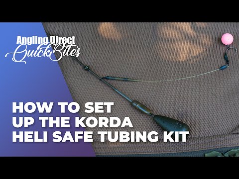 How To Set-Up The Korda Heli Safe Tubing Kit - Carp Fishing Quickbite