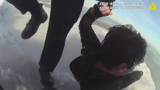 Chicago police rescue man from Lake Michigan