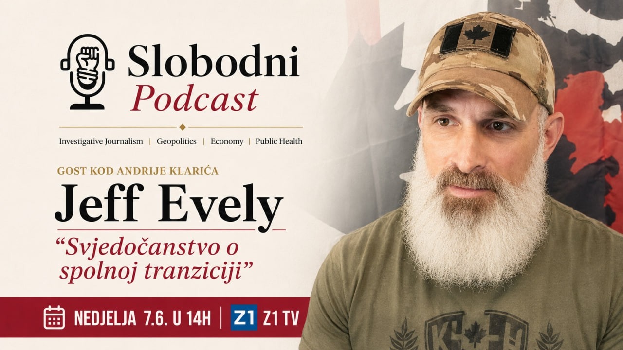 SLOBODNI podcast #154 Jeff Evely: Kad roditelj postane protivnik sustava | Spolna tranzicija djece