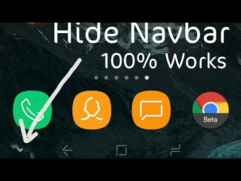 Hide Navbar on huawei devices or any android devices 100% Works