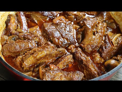 SHORT RIBS STEW | BEEF SHORT RIBS RECIPE | DINNER RECIPE | BEST MEAT RECIPE