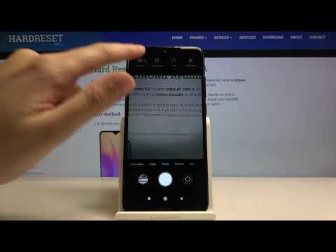 How to Use Camera Mirror Effect in XIAOMI Redmi 8A - Turn Mirror On / Off