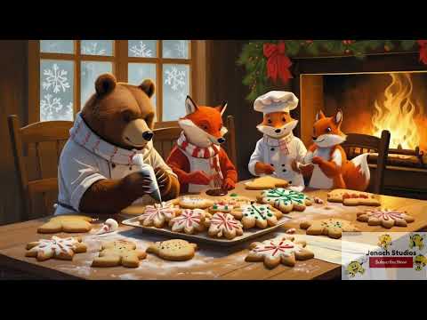 Baker Bear’s Snowy Cookie Wonderland 🎄✨”