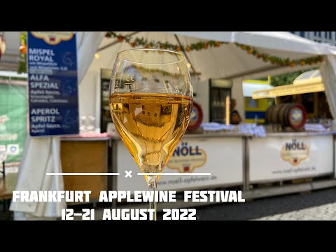 Frankfurt Applewine Fest - 12 a 21 de agosto de 2022