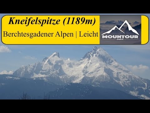 Aufstieg zur Kneifelspitze (1189m) | Berchtesgadener Alpen | Voller Fokus auf den Watzmann