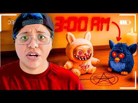 I RECORDED MY LABUBU AND MY FURBY ALONE ALL NIGHT AND THIS HAPPENED… 😰🔪 | Patho