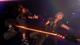 【KH3】Sora＆Yozora VS Armored Xion＆Xehanort (Mods moveset ＆ Visual)