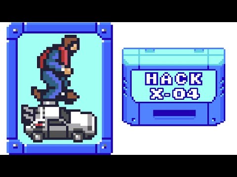 SNES ROM HACK ( X - 04 ) || SUPER NINTENDO || Homebrew || New game 2025