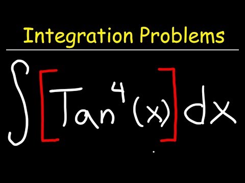 Integral of tan 4x