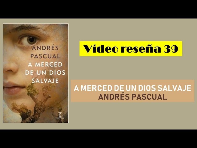 Vídeo relacionado con A merced de un dios salvaje (ESPASA NARRATIVA)