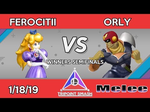 Tripoint Smash 44 - Winners Semifinals - Ferocitii (Peach) Vs. ORLY (Captain Falcon)