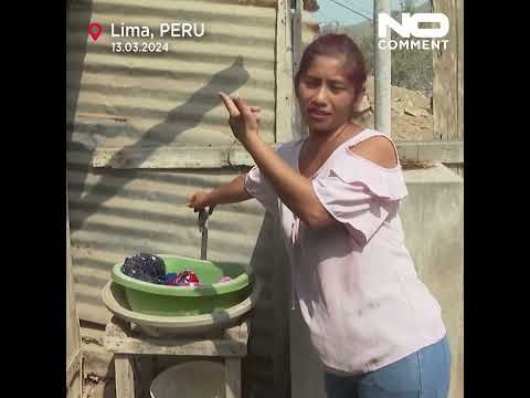 Millions in Peru live without running water services