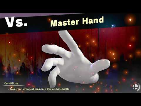Super Smash Bros Ultimate World of Light: Roy vs False Master Hand #2