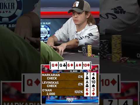 OMG! Royal Flush at World Series of Poker!? #shorts