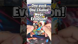 One Pack, One Chance-Mega Evolution #pokemontcg #pokemoncards #pokemon #tcg