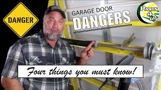 4 Garage Door Dangers Every Diy