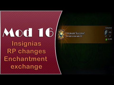 Neverwinter - Mod 16 Refinement and Insignia changes