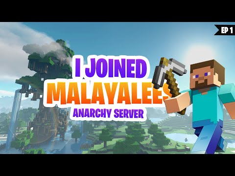 Alan Gaming -  I Joined Malayalees Anarchy Server |  #malayalees |  Malayalam |  Minecraft