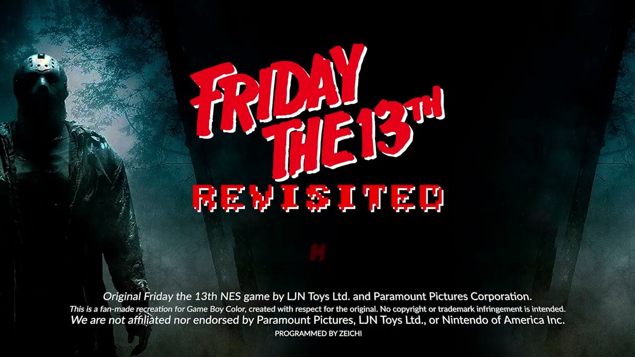 Friday the 13th Revisited - Official Trailer (Free GBC Fangame) - YouTube