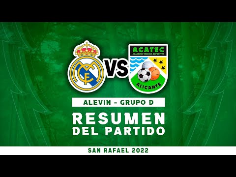 RESTV / Real Madrid 9 - Acatec 0 / ALEVÍN / 1a Fase