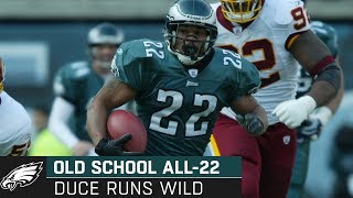Duce Staley & the Eagles Run Wild vs. Minnesota | Old School All-22