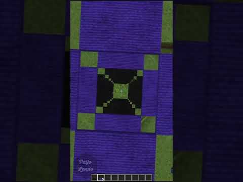 EPIC Minecraft Drop Reverse Trick in Black & Purple!